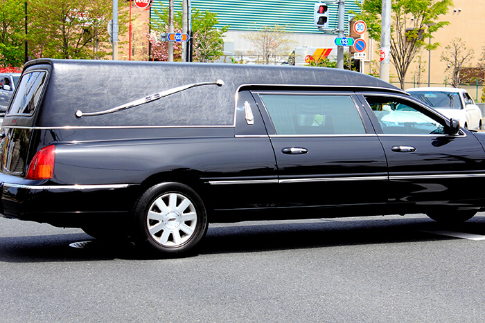 霊柩車のイメージ写真